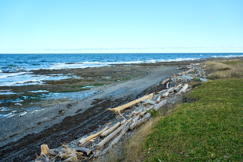 Saison,Automne,Eau,Plage,MRC Côte-de-Gaspé,Région,Grande-Vallée,Jour,Temps